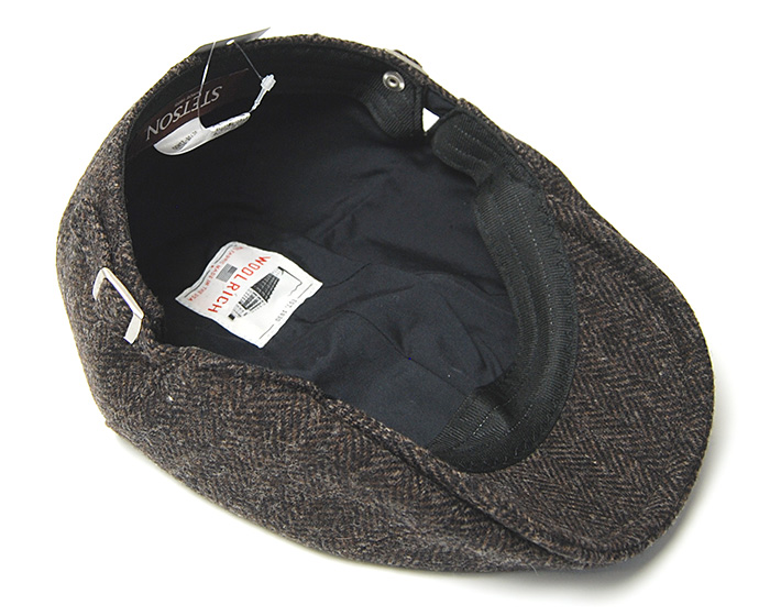STETSON(ステットソン) ツイード6枚はぎハンチング SE736 ウールリッチ