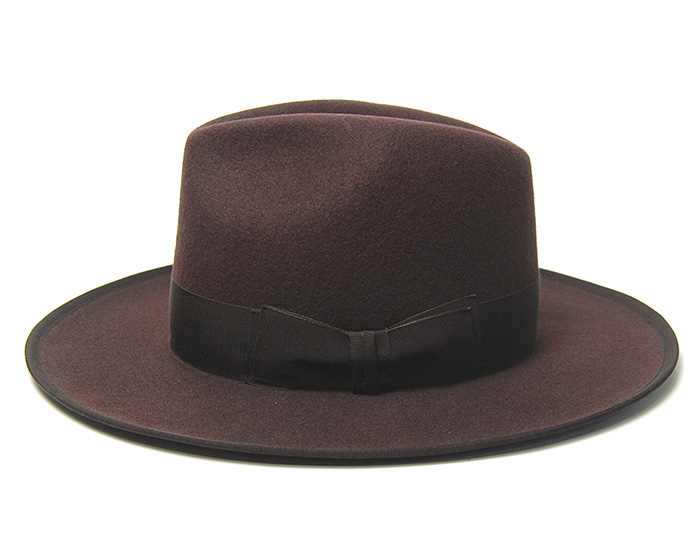 チ*ー様 STETSON ウエスタンハット XL ブラウン ステットソン ポイント10倍】 STETSON(ステットソン) ウールフエルト中折れ帽