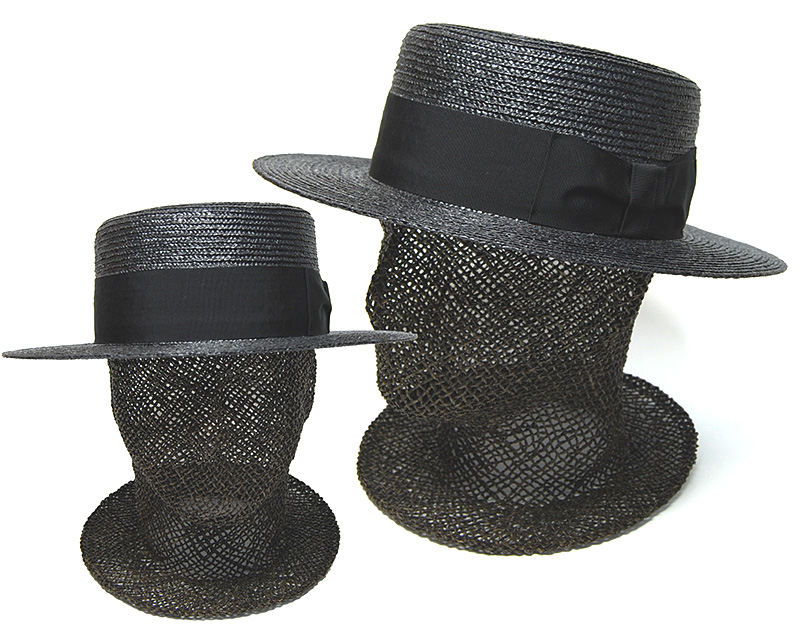 STETSON ステットソン カンカン帽 SE853 ブラック着用イメージ