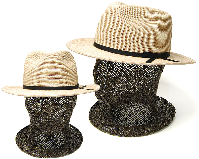 STETSON (ステットソン) 細編みラフィア中折れ帽 SE895 メンズ 春夏