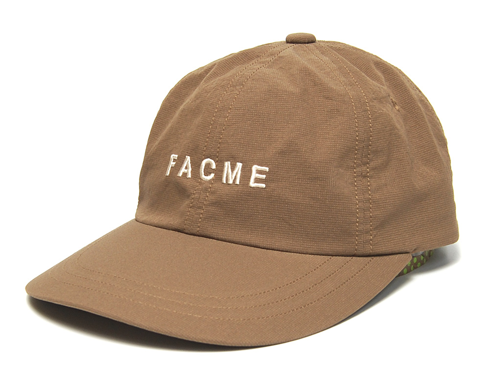 THE FACTORYMADE ザファクトリーメイド クールドッツキャップ キャメル