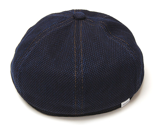 THE FACTORY MADE(ザファクトリーメイド) コットン6枚はぎハンチング 本藍SASHIKO CAS 後ろ