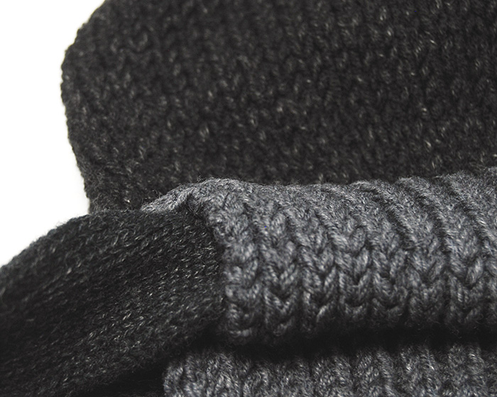 THE FACTORYMADE ニット帽 ボンネット 素材感